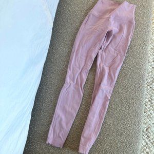 Lululemon High-Rise Pant 28" in Pink Peony